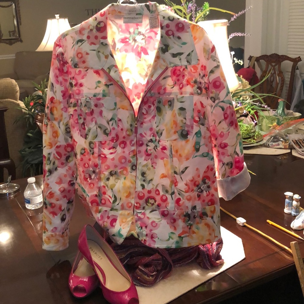 Spring Jacket Drapers & Damon’s PL, NEW floral